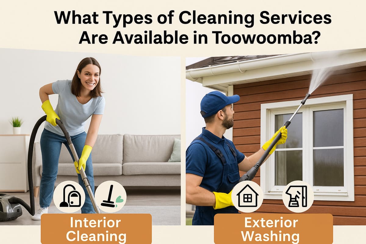 What Types of Cleaning Services Are Available in Toowoomba