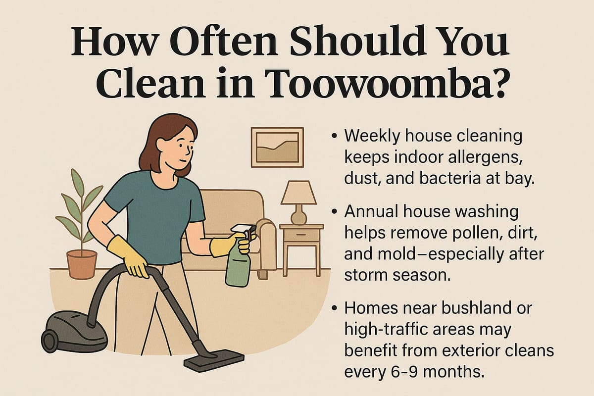 How Often Should You Clean in Toowoomba?